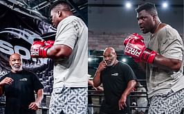 "I'm not easily impressed, but..." - Mike Tyson delves into Francis Ngannou's progress as a boxer after training the former UFC champion