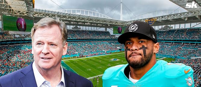 Roger Goodell breaks silence on Tua Tagovailoa's controversial return to field after suffering concussion