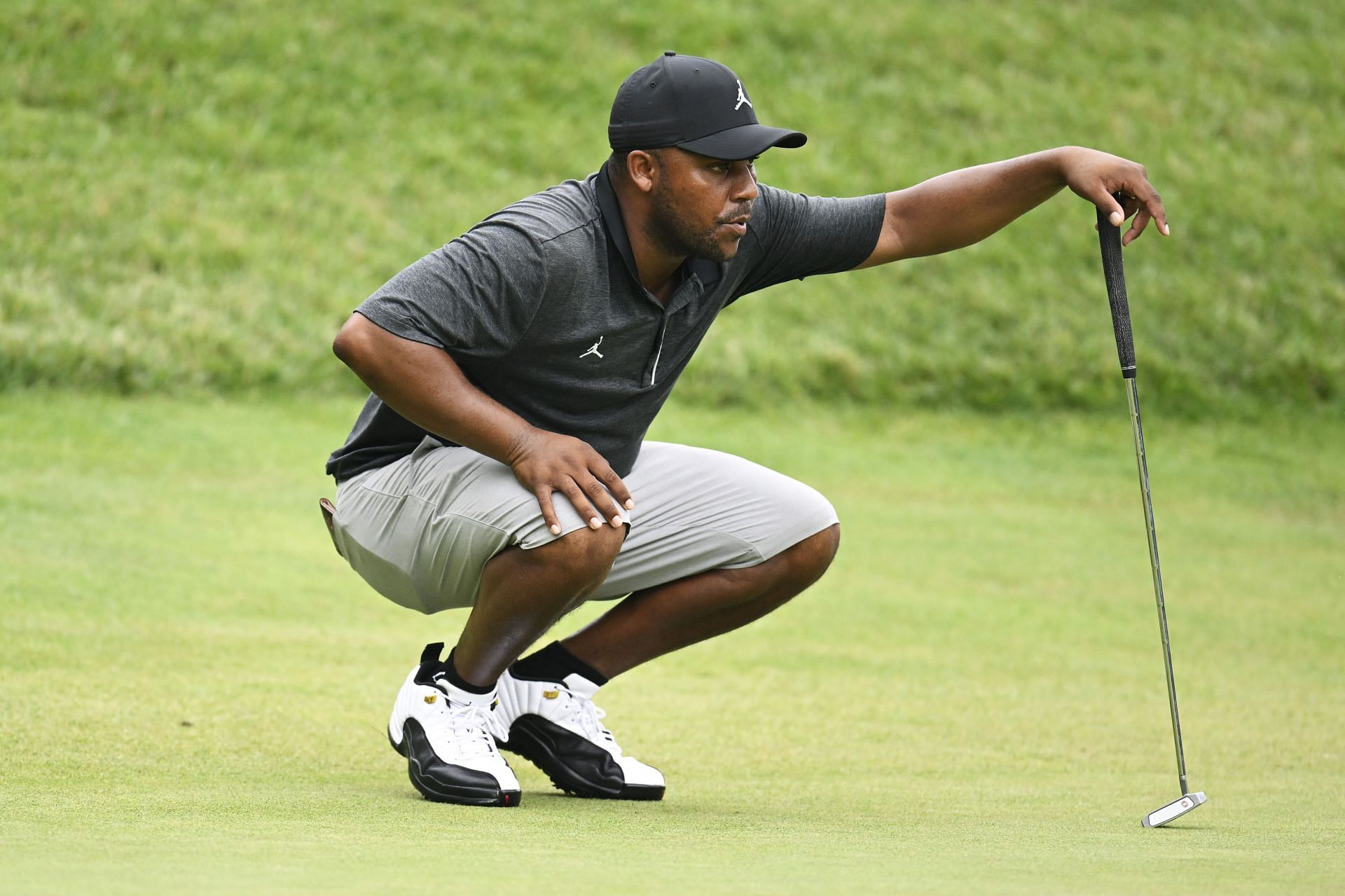 Harold Varner, a pro golfer, said his friend had his heart rate close to sprint levels while playing golf with Michael Jordan.