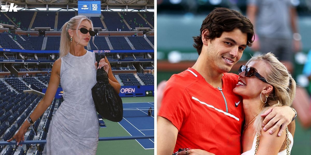 Taylor Fritz’s girlfriend Morgan Riddle rocks dazzling dress at ...