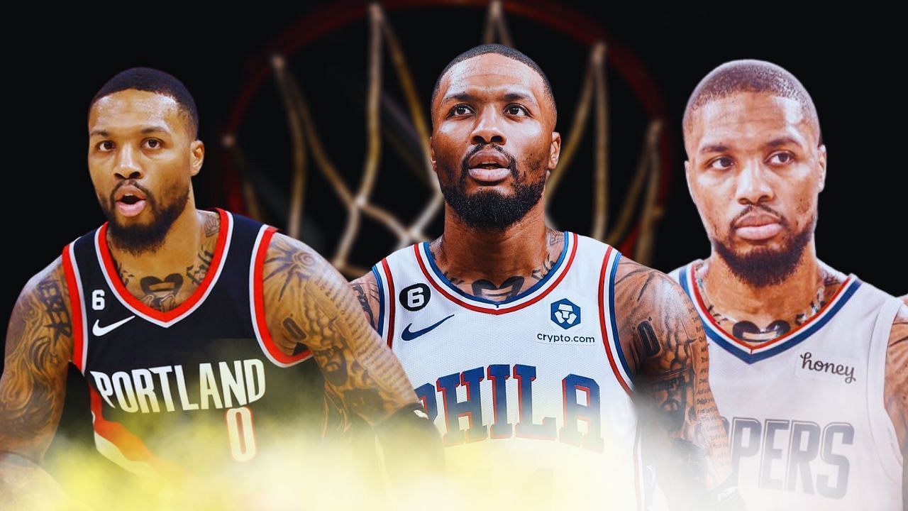 Damian Lillard might be heading to Philadelphia or Los Angeles if reports are to go by