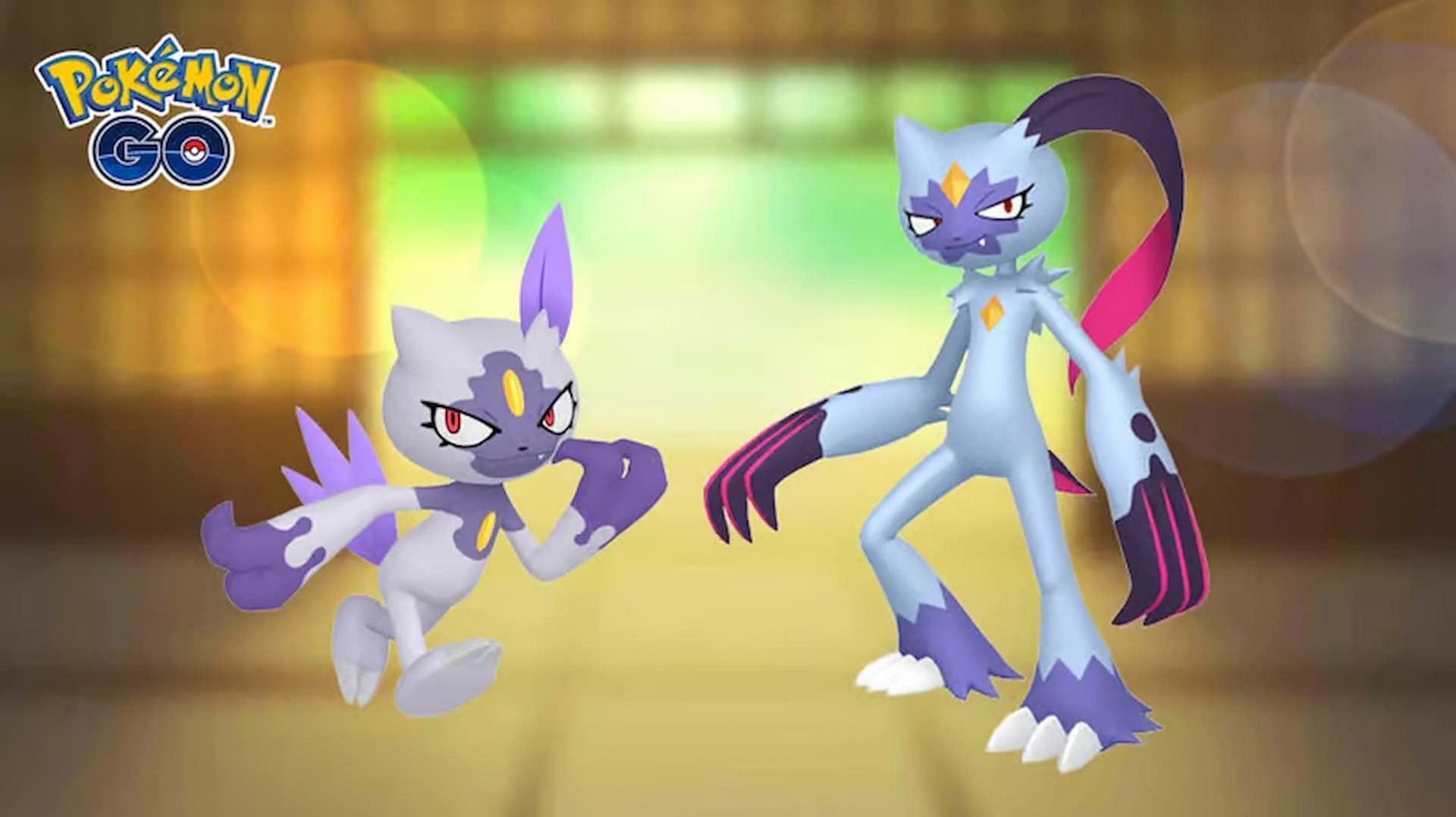 Hisuian Sneasel and Sneasler (Image via The Pokemon Company)