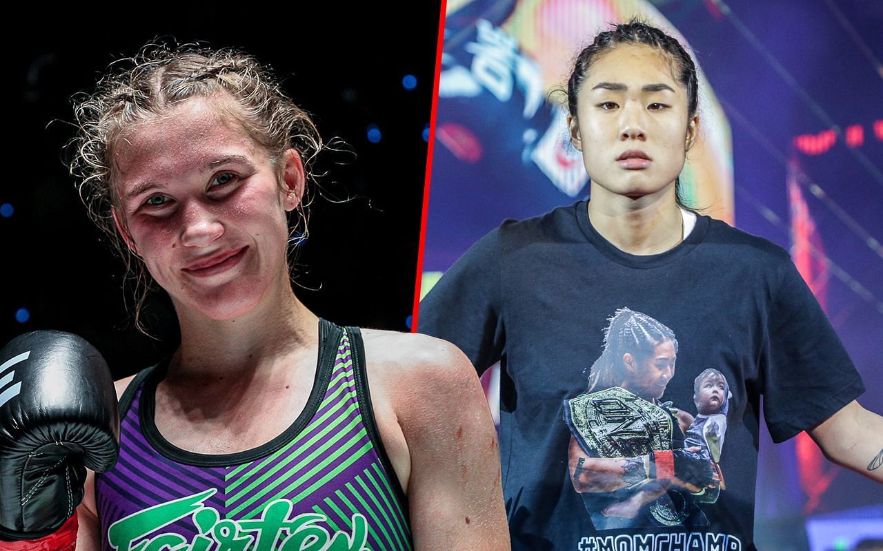 Smilla Sundell (L) / Angela Lee (R) Photo: ONE Championship