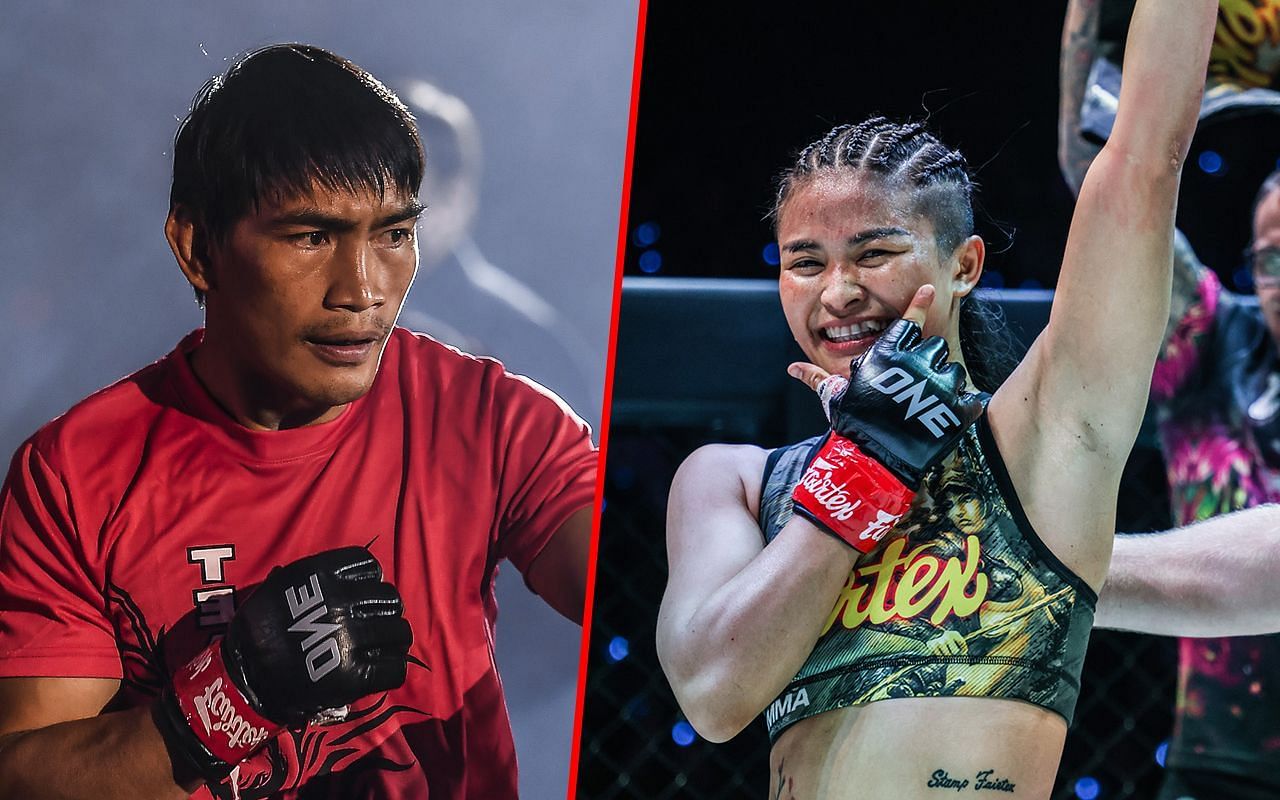 Eduard Folayang (left) and Stamp Fairtex (right) | Image credit: ONE Championship