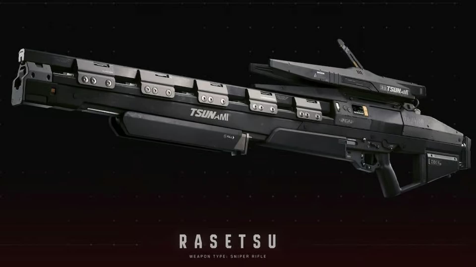 Rasetsu is the second sniper rifle in Cyberpunk 2077 Phantom Liberty (Image via CD Projekt Red)