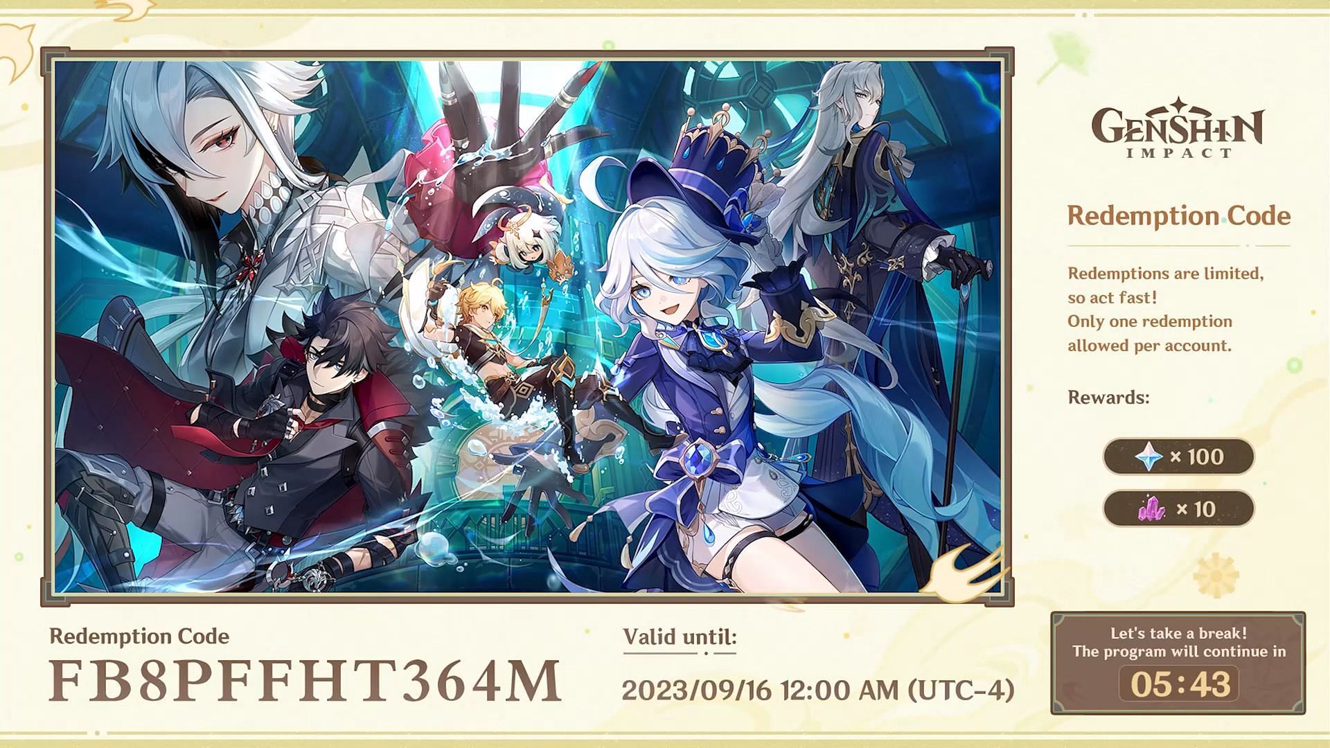 OFFICIAL!! 4.0 Livestream Date, Banners, And 300 PRIMOS CODE Revealed
