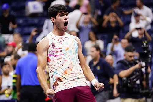 Carlos Alcaraz through to the US Open SF