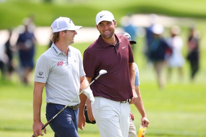 “We actually don’t even like each other”: Sam Burns makes stunning Scottie Scheffler claim, only to reveal he was ‘kidding’‬ in the end