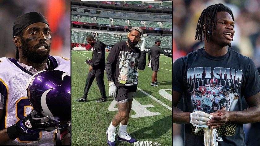 Video: Ravens' Odell Beckham Jr. Reps Travis Hunter Shirt, Randy Moss  Cleats, News, Scores, Highlights, Stats, and Rumors
