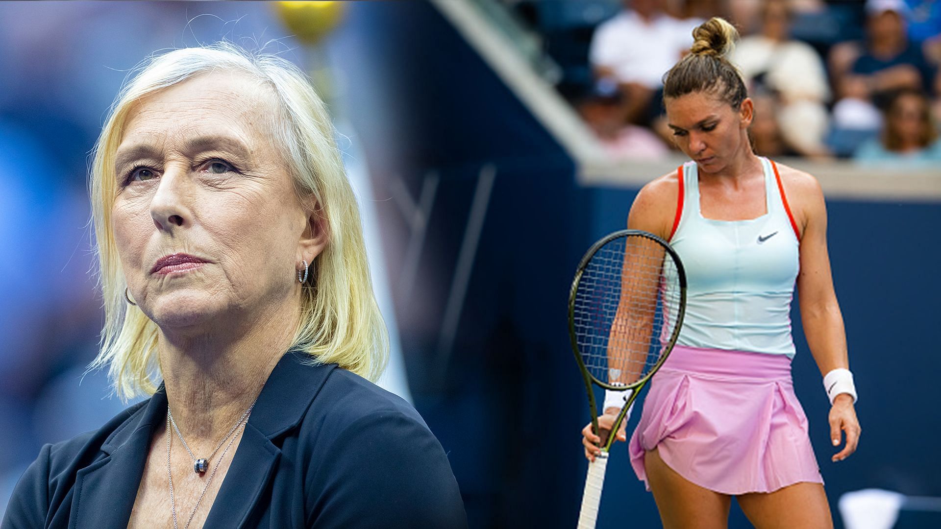 Martina Navratilova has given Simona Halep the benefit of the doubt after she was handed a four-year doping ban.