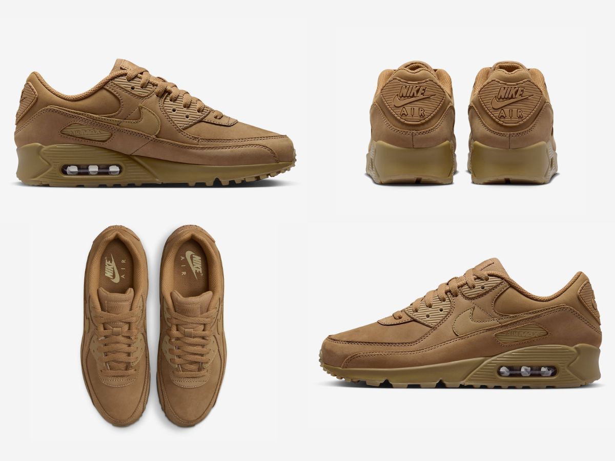 nike air max 90 wheat