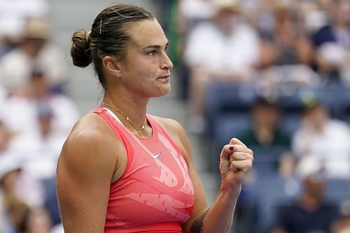 Aryna Sabalenka at the 2023 US Open.