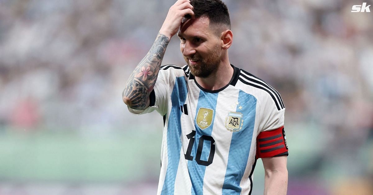 Emiliano Martinez hailed Lionel Messi 