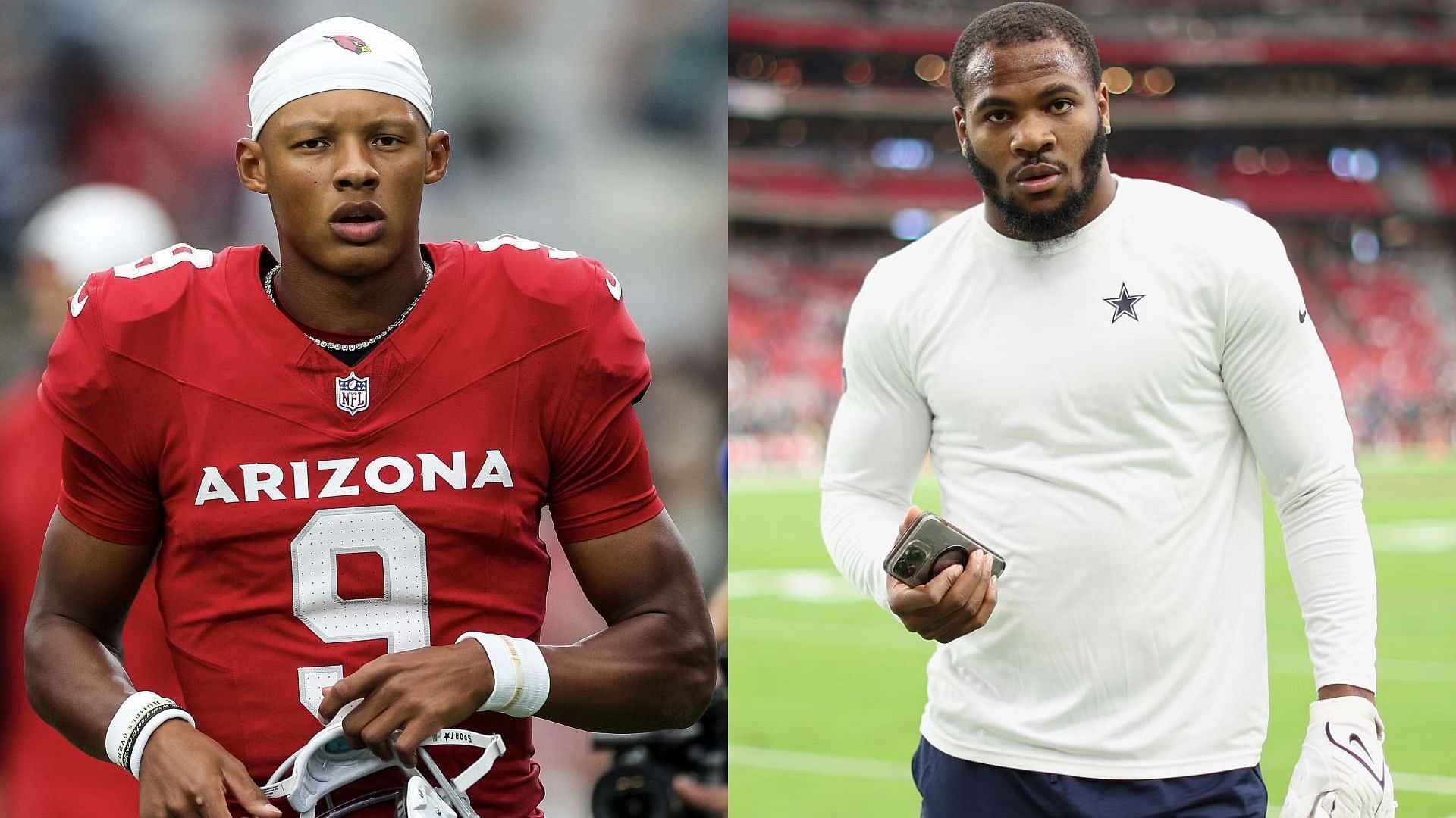 Quarterback Joshua Dobbs and outside linebacker Micah Parsons