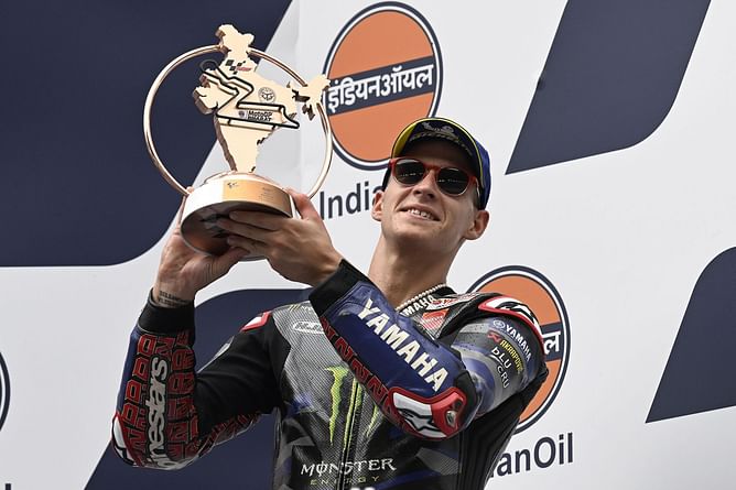 "I could really see our weak point": Fabio Quartararo looks back at his MotoGP podium finish at the Indian GP