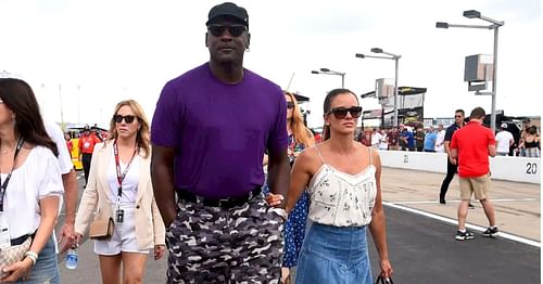 Chicago Bulls legend Michael Jordan and his wife, Yvette Prieto