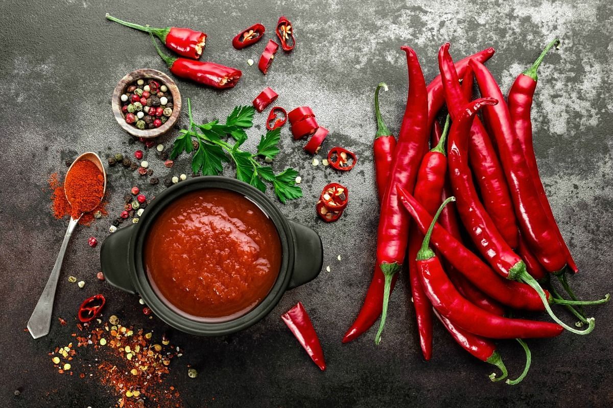 Spicy food (Image via Getty Images)