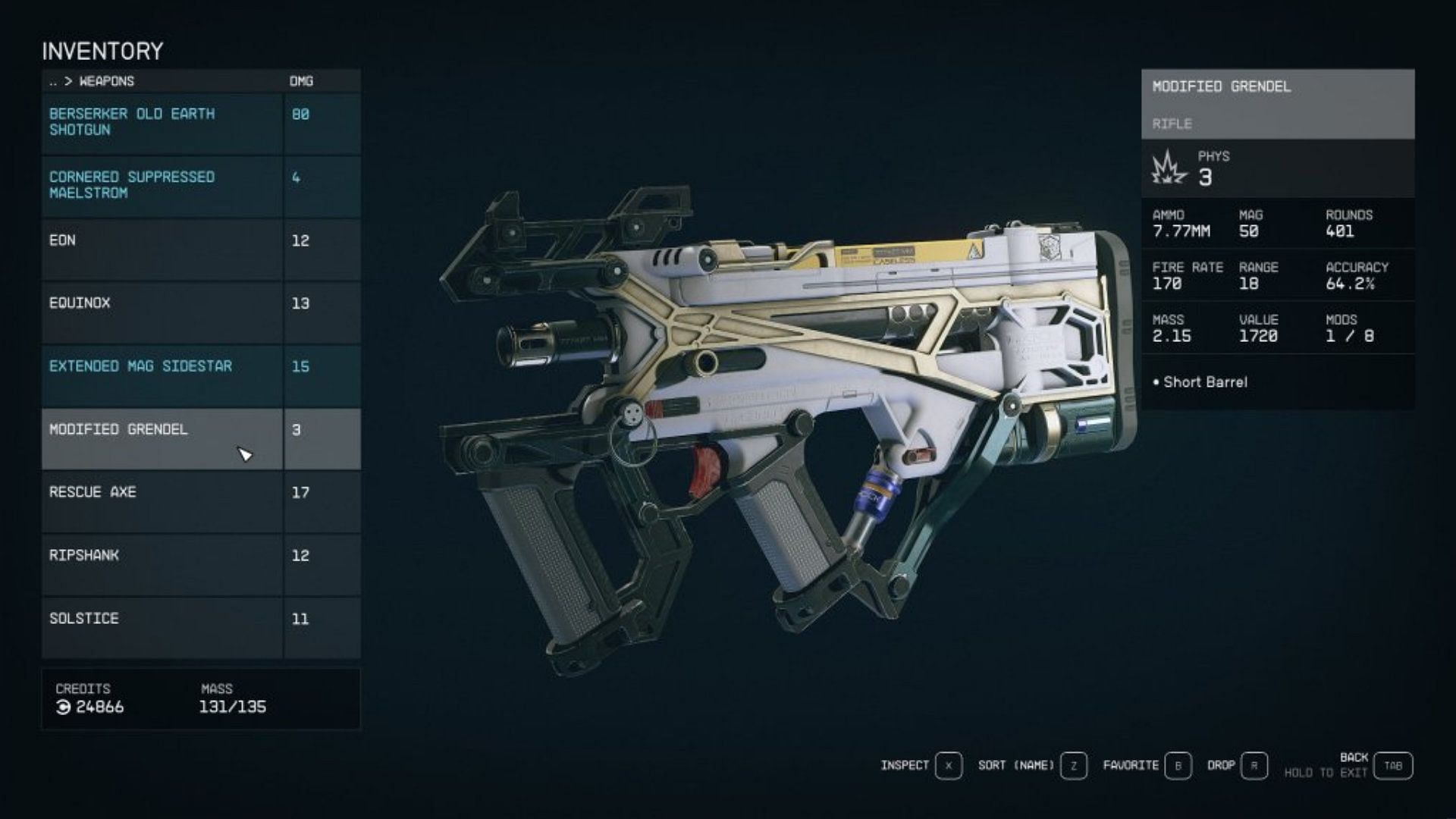 This SMG can hurt enemies in close and medium-range (Image via Bethesda)