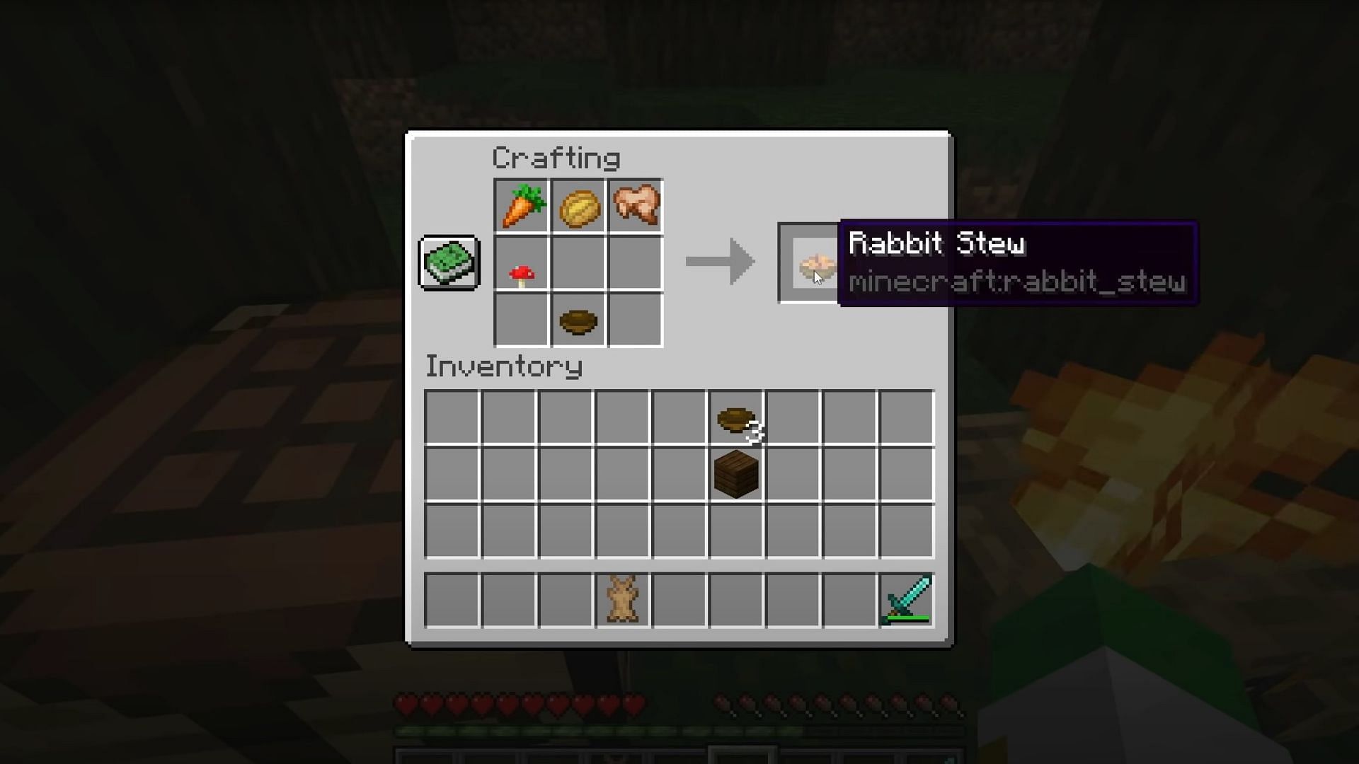 Rabbit Stew in Minecraft (Image via Mojang Studios)