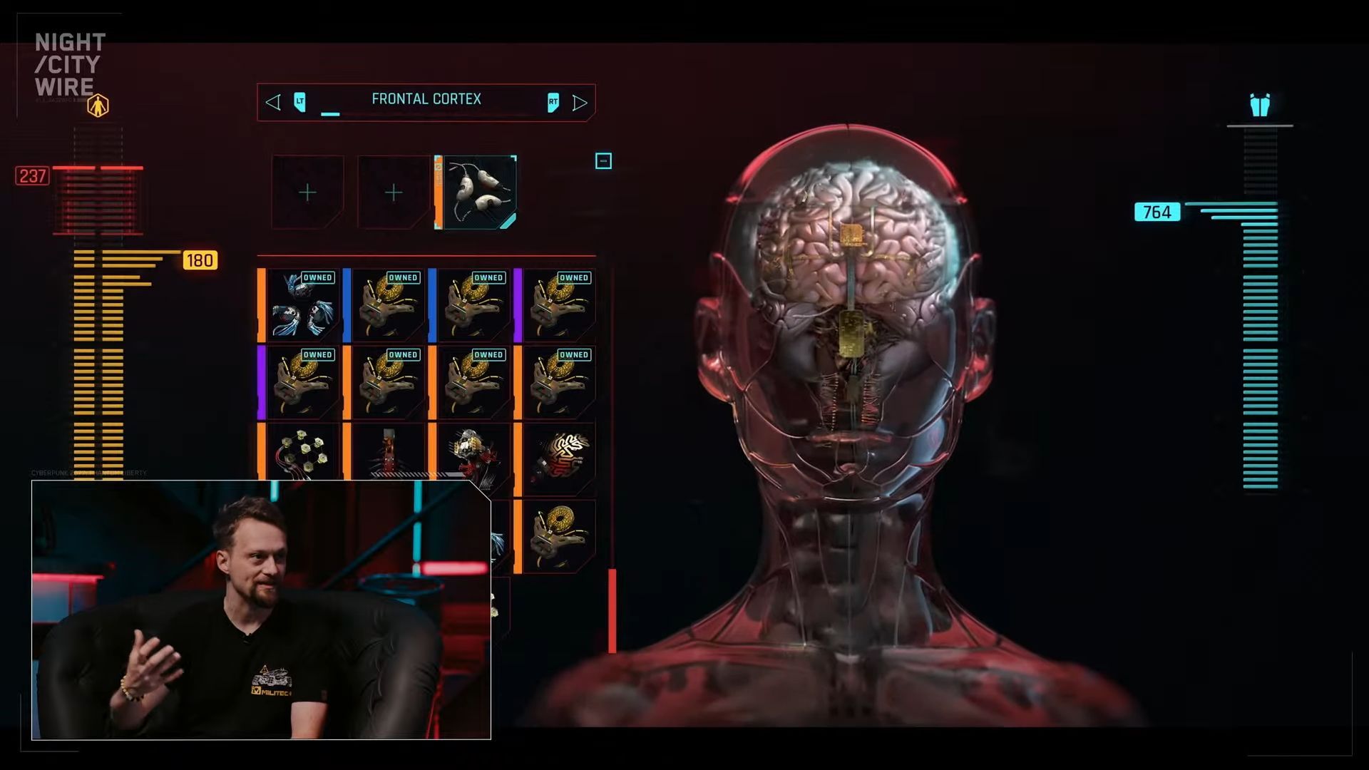 New cyberware mods in Cyberpunk 2077 (Image via CD Projekt Red)