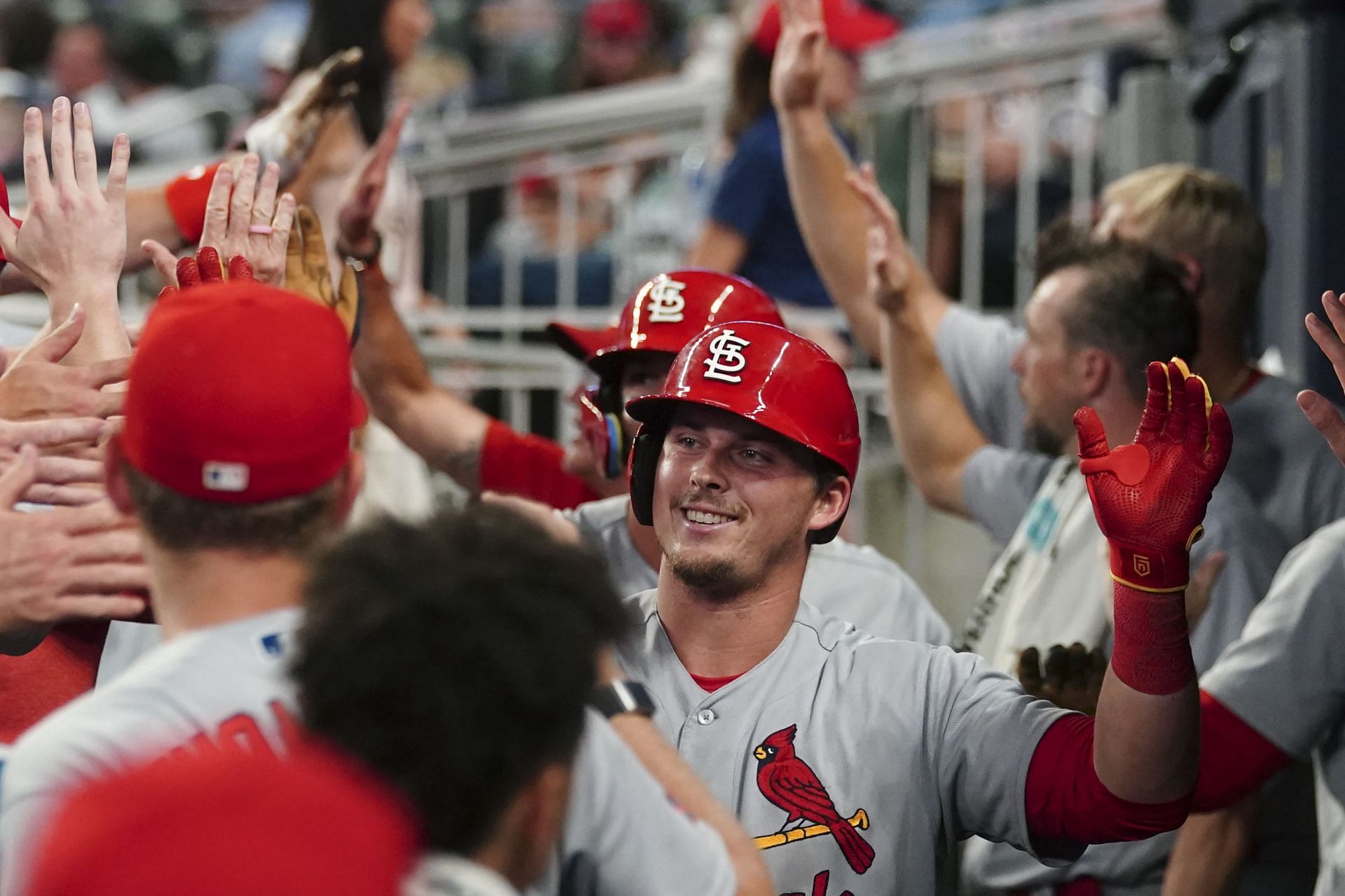 What happened to Nolan Gorman? Cardinals slugger pulled from game in first  inning vs Orioles