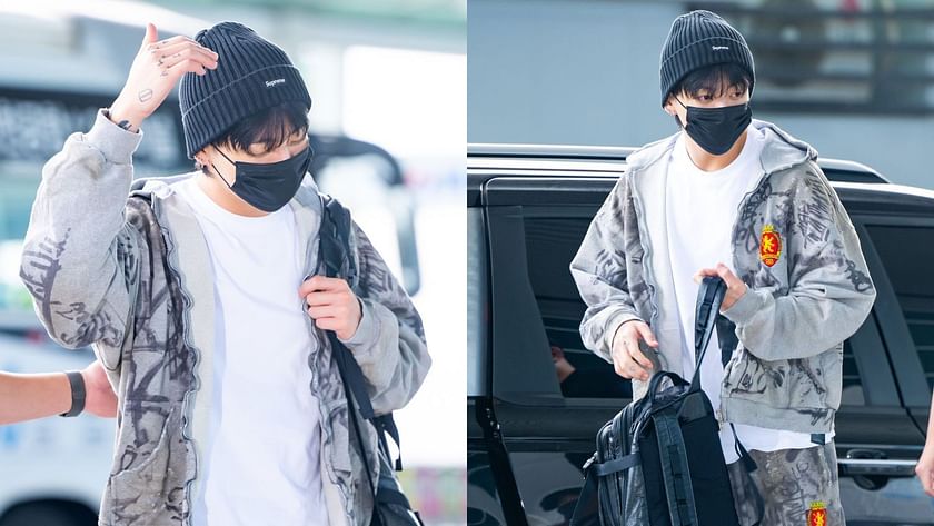 airport: Best boy with best attitude: Jungkook impresses fans by greeting  them wholeheartedly despite being exhausted