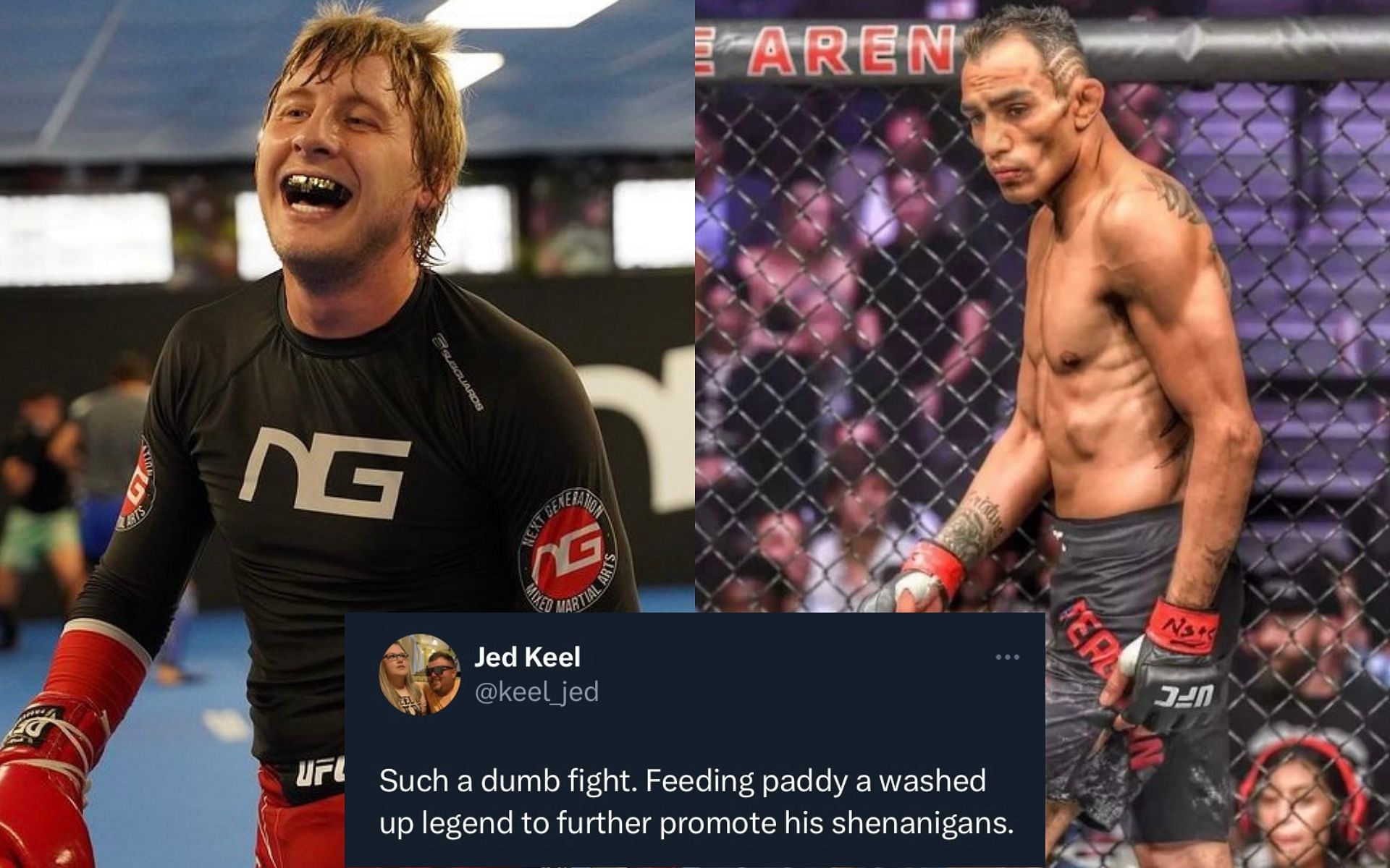 Paddy Pimblett Vs. Tony Ferguson: “Feeding Paddy A Washed Up Legend ...