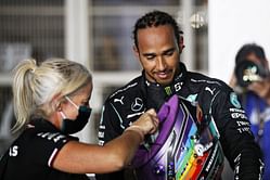 "Those are part of my heritage" - Lewis Hamilton on the accessory that he refuses to sign for fans