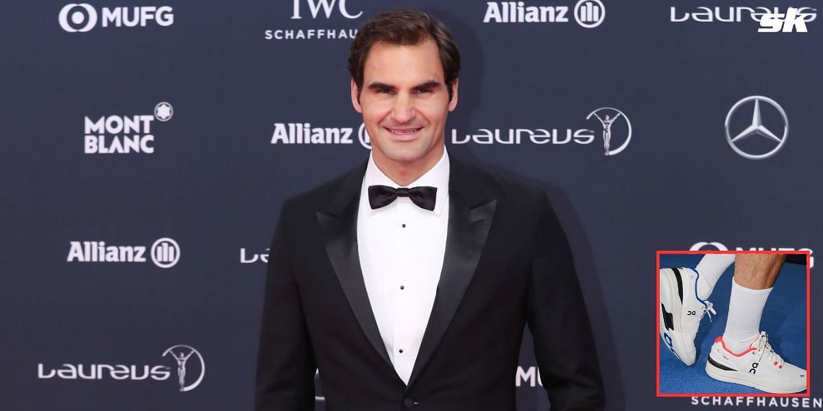 Roger Federer shows off his ON Running collaboration for Laver Cup 2023