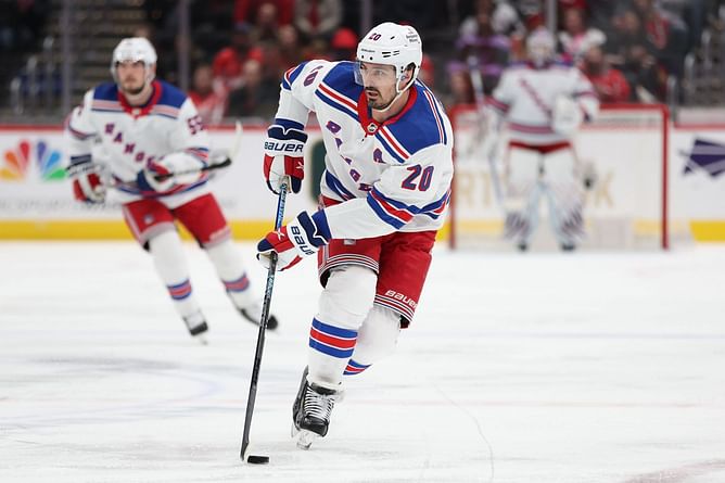 New York Rangers projected line combinations for 2023/24 NHL season
