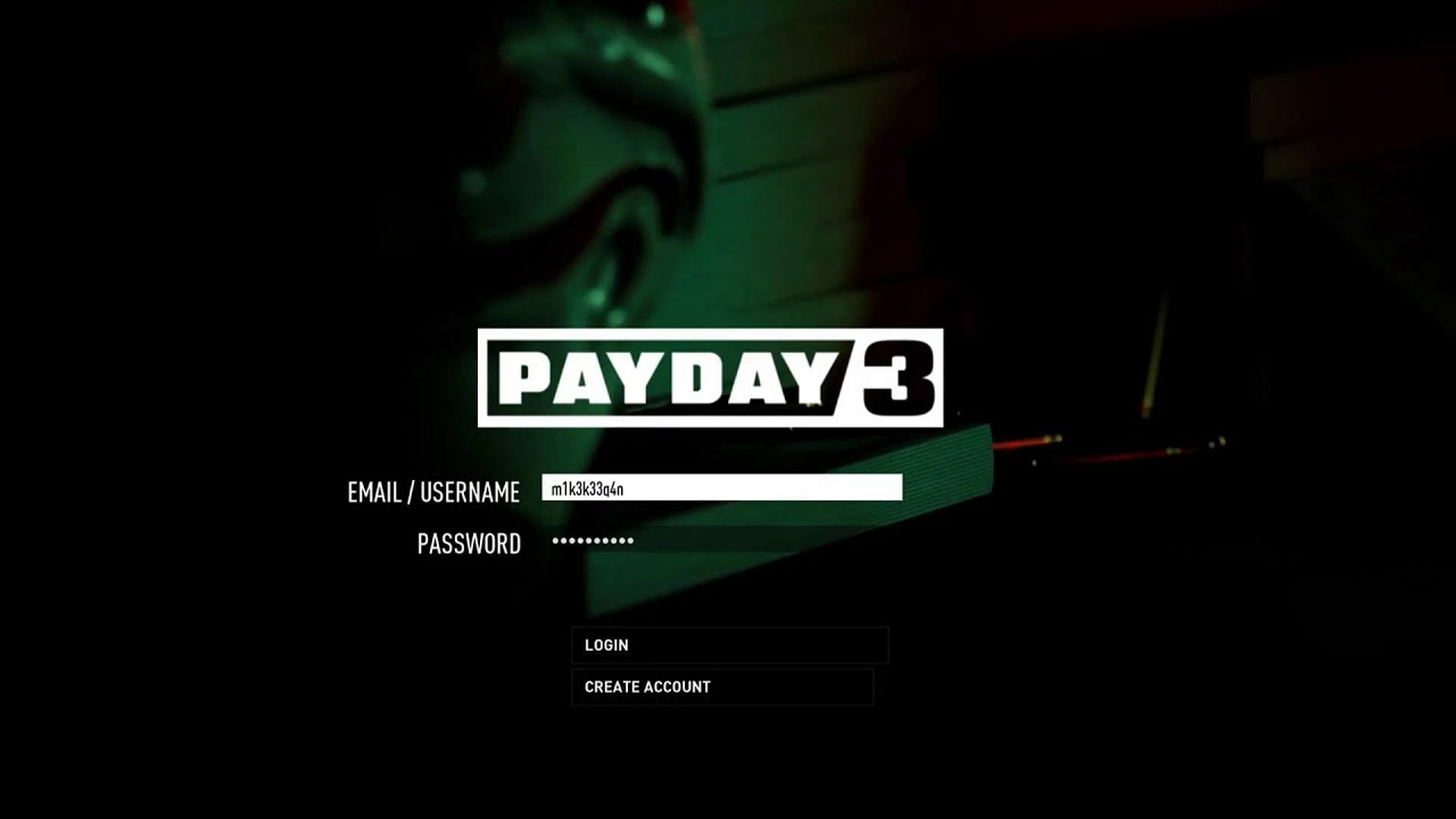 How to create an account to play Payday 3