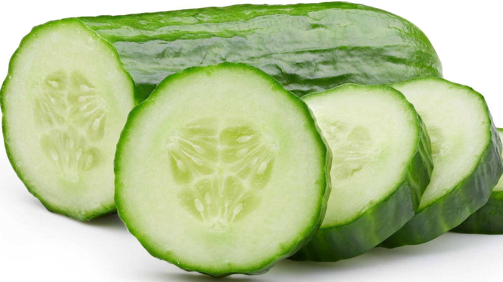Eating cucumber at night (Image via Getty Images)