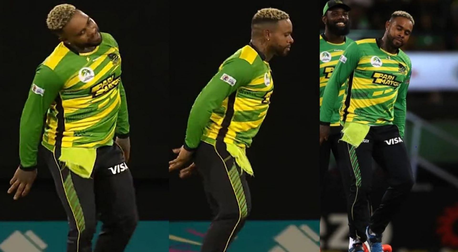 Allen was the star with the ball for the Jamaica Tallawahs