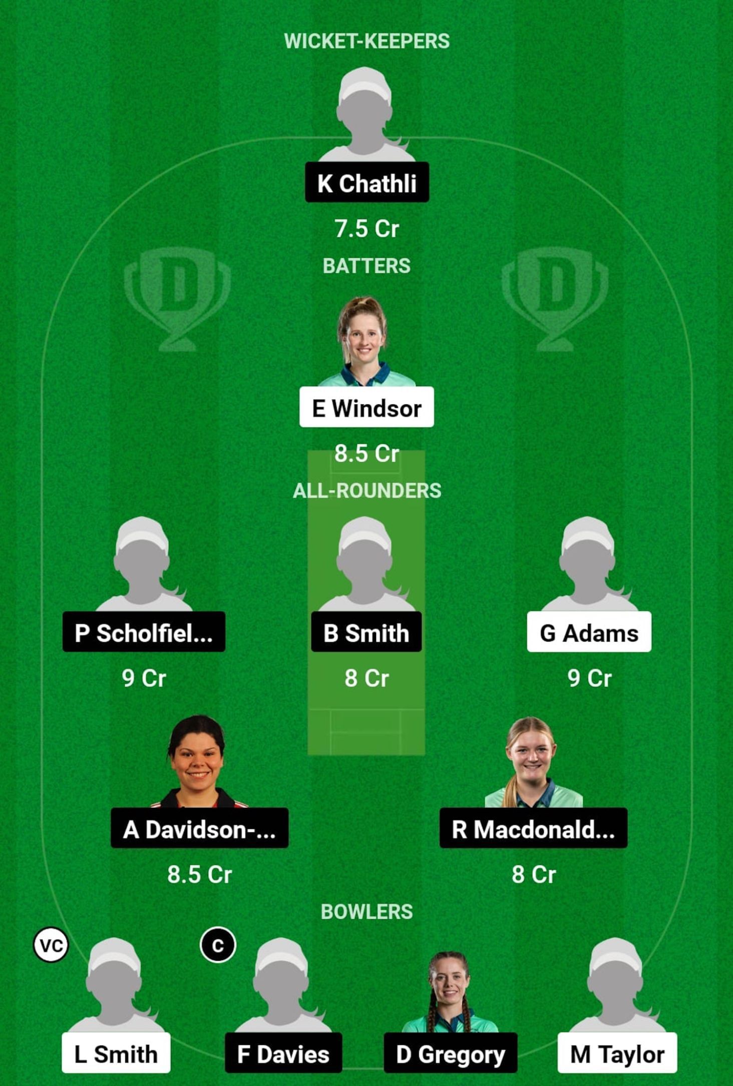 SV vs SES Dream11 Prediction, Match 49, Grand League Team