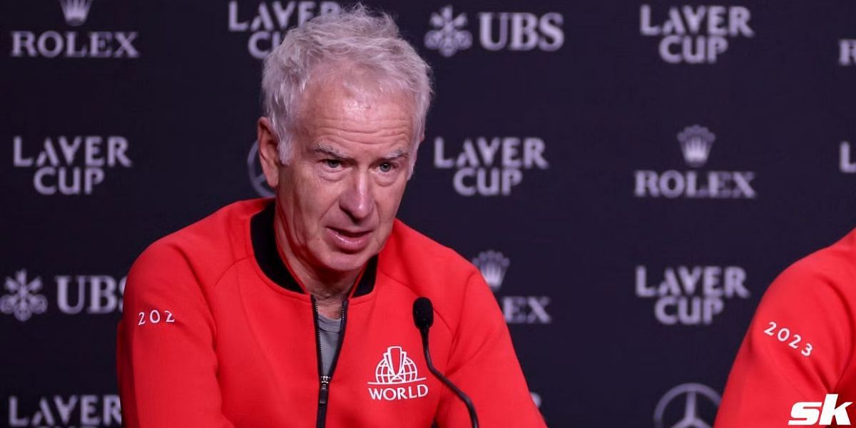 John McEnroe saw Team World take a 4-0 lead on Day 1 of the 2023 Laver Cup