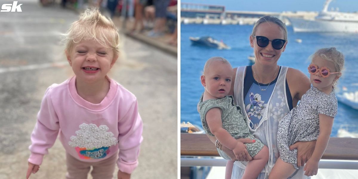 Caroline Wozniacki shares glimpses of her kids from parade session