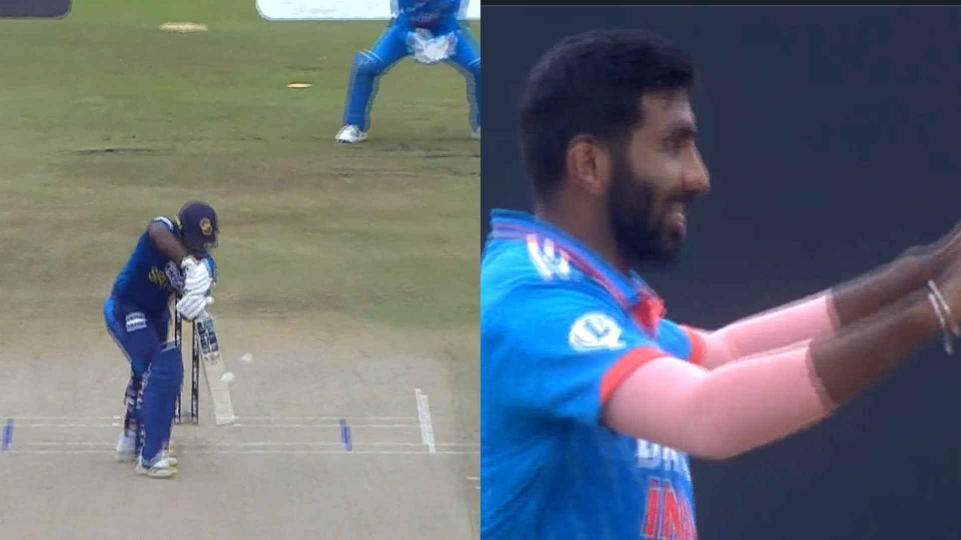 [Watch] Jasprit Bumrah removes Kusal Perera in first over of IND vs SL ...