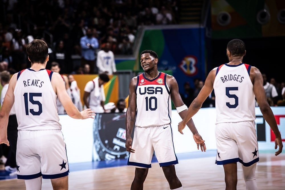 Anthony Edwards was arguably the best player in Team USA during the 2023 FIBA World Cup 