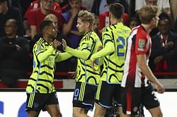 Brentford 0-1 Arsenal: Player Ratings as Reiss Nelson scores the only goal of the contest | Carabao Cup 2023-24
