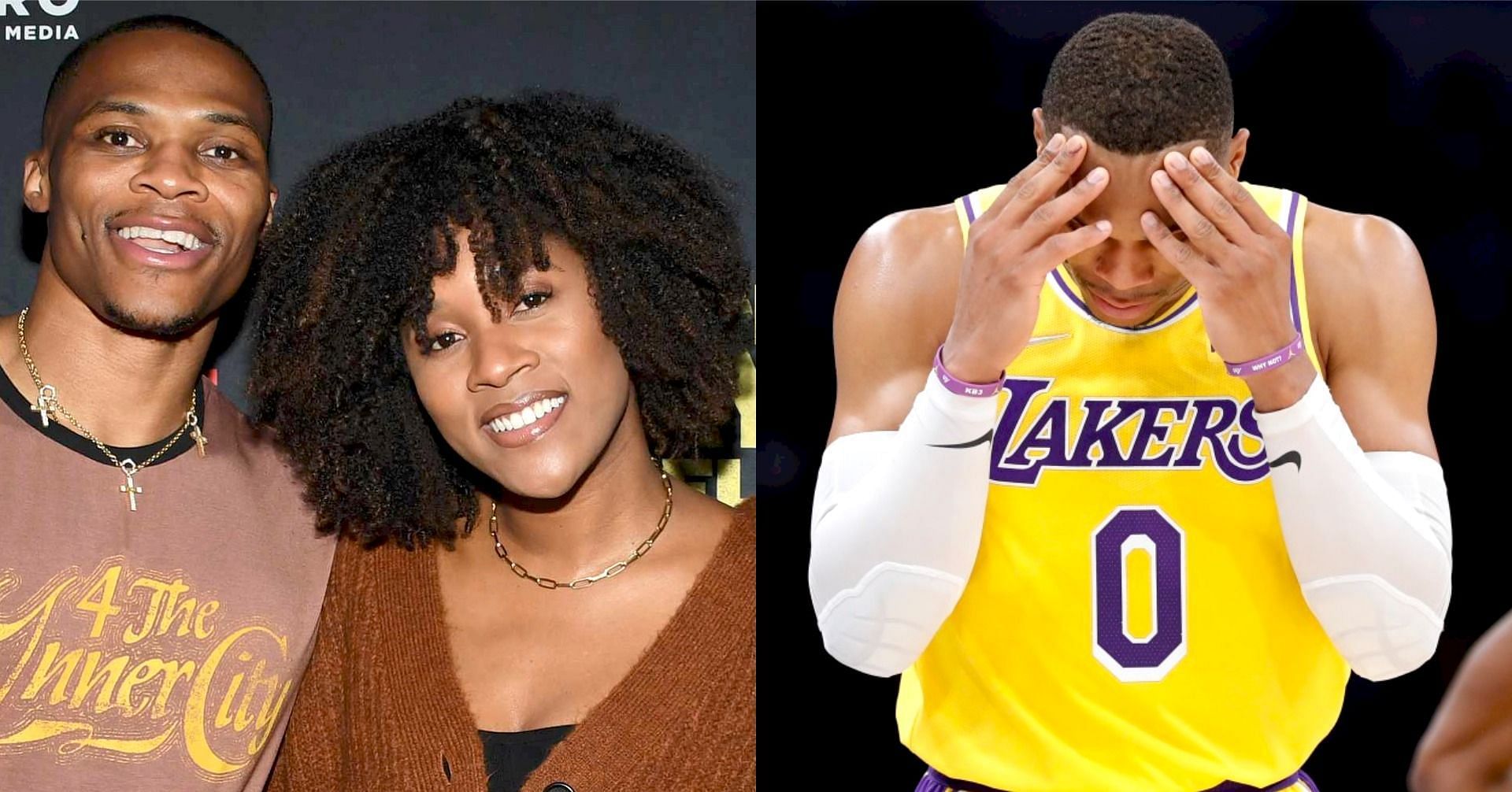 LA Clippers veteran point guard Russell Westbrook and his wife, Nina Westbrook