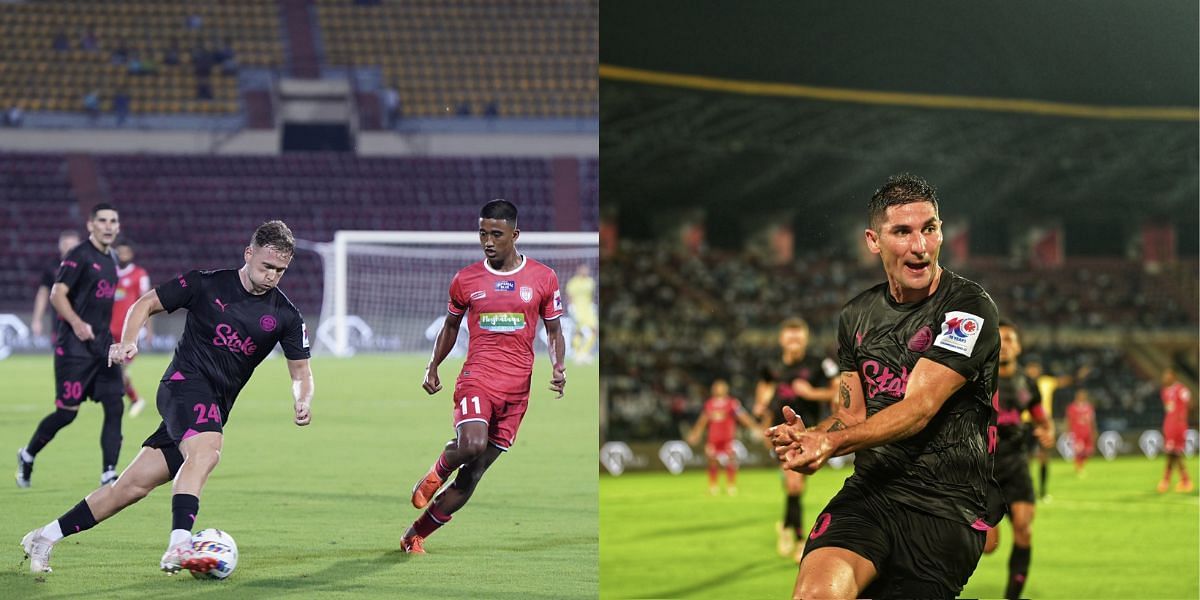 Mumbai City FC emerges victorious in hard-fought battle with NorthEast United FC (PC: Sportskeeda)