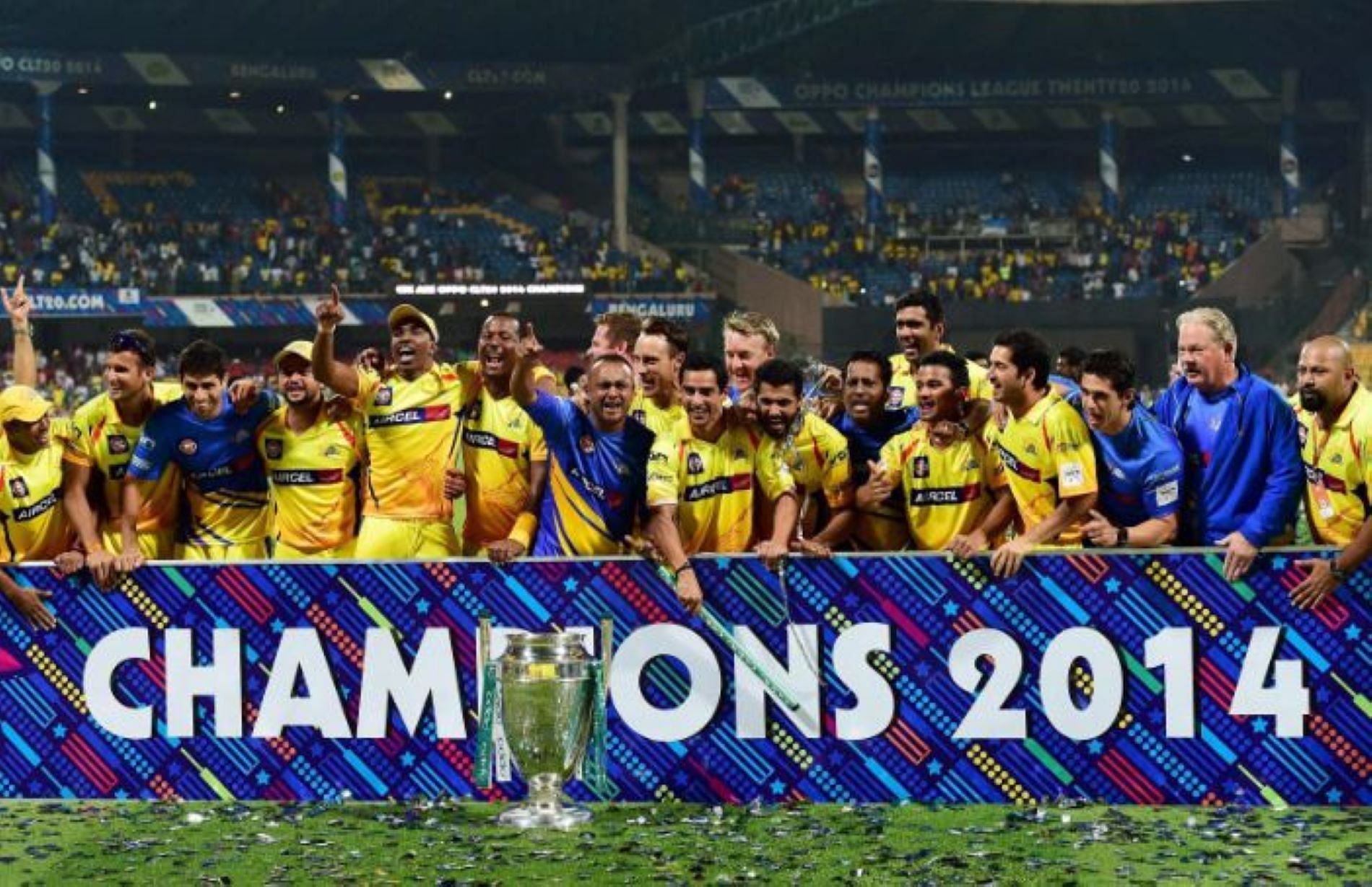 CSK are one of only two teams, along with MI, to win the CL T20 twice.