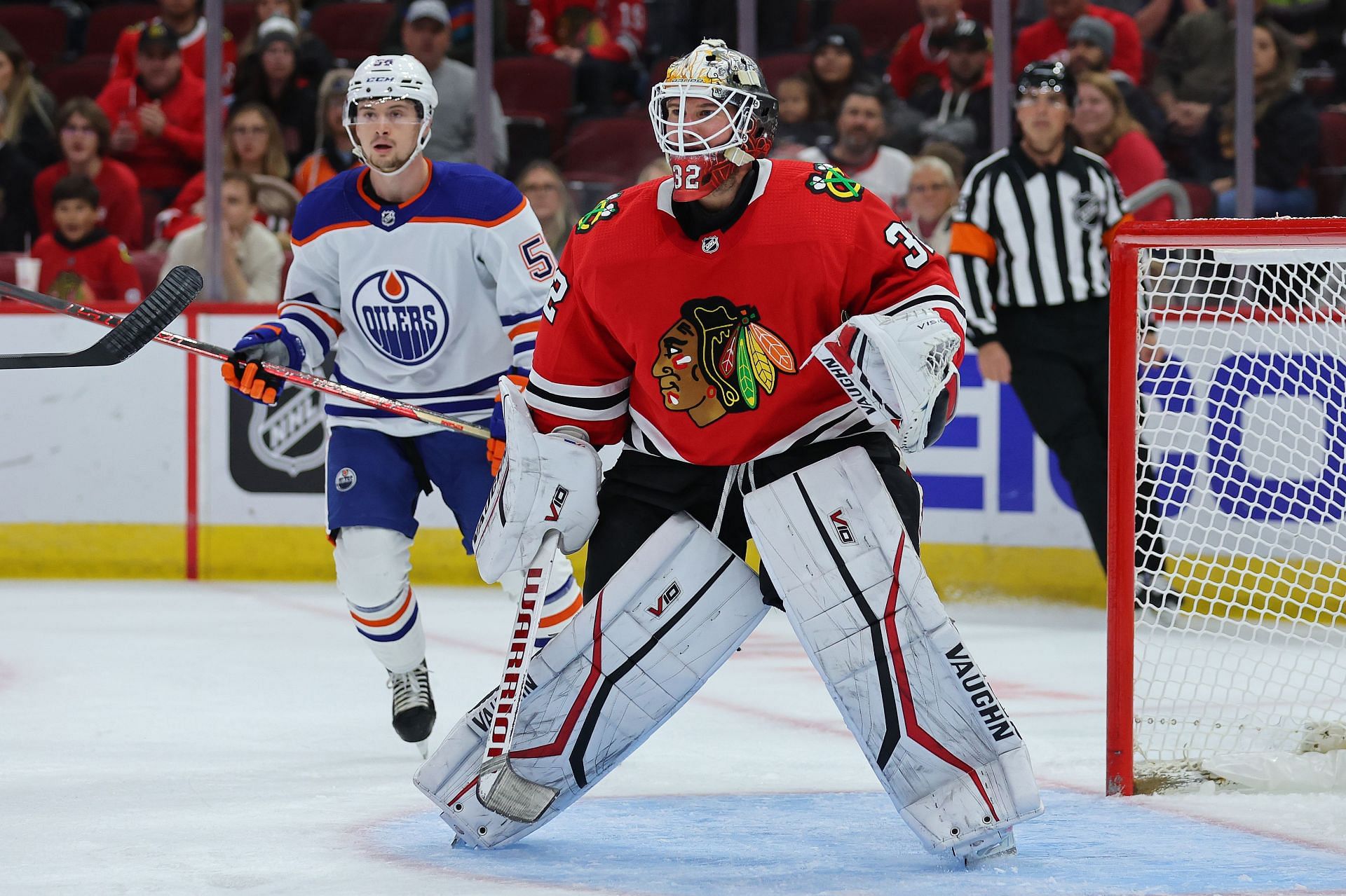 Edmonton Oilers v Chicago Blackhawks