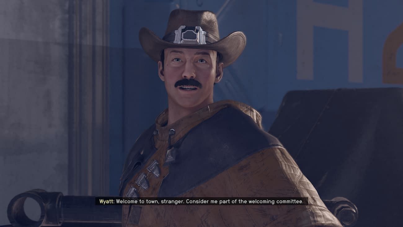 Wyatt Earp also has a Starfield side quest (Image via Bethesda)