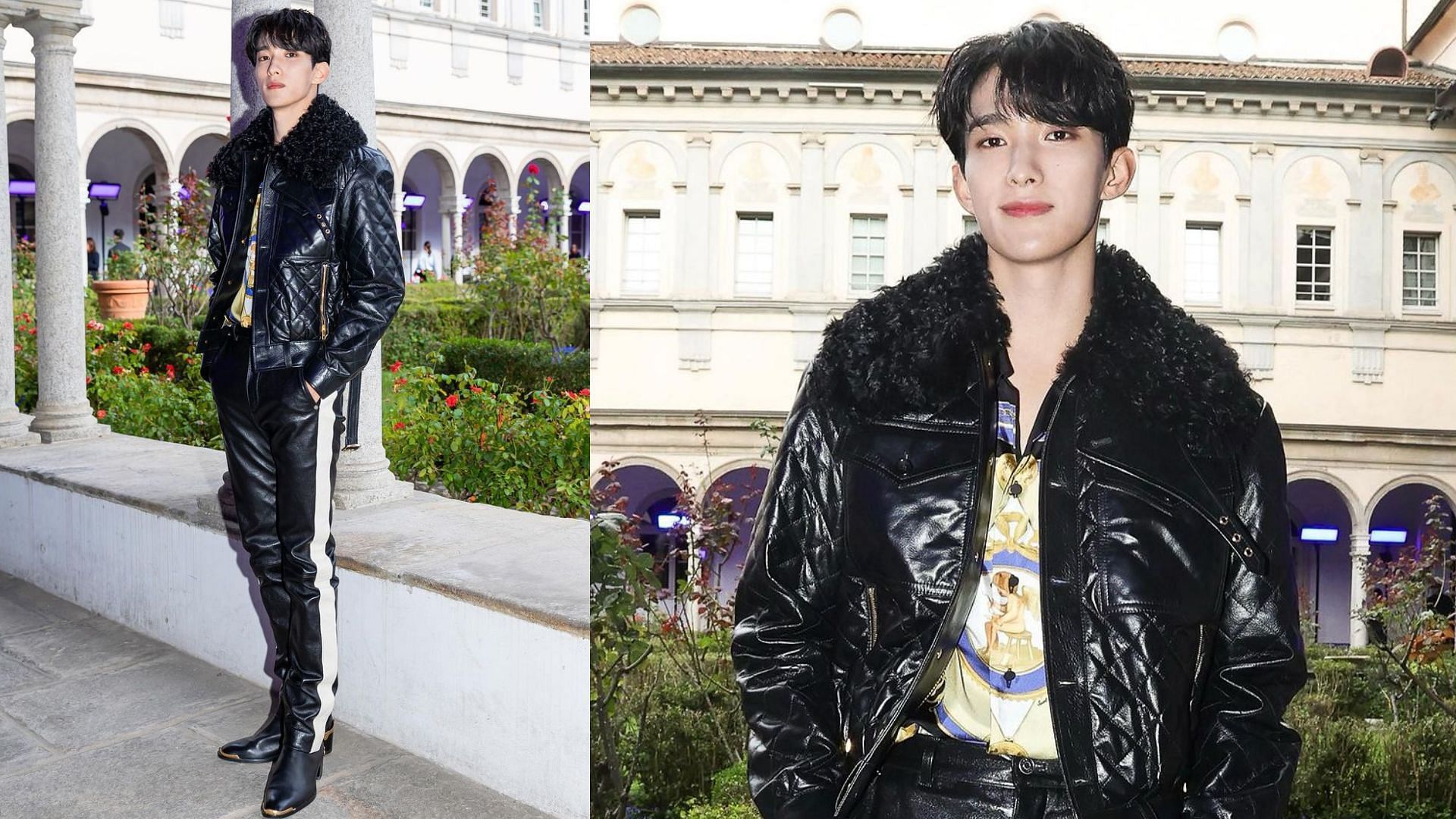 SEVENTEEN DK's look for the Bally SpringSummer 2024 show wins the