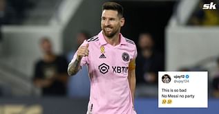 “No Messi, no party” “Woeful performance” - Twitter explodes as Inter Miami are held to 1-1 draw against Orlando City