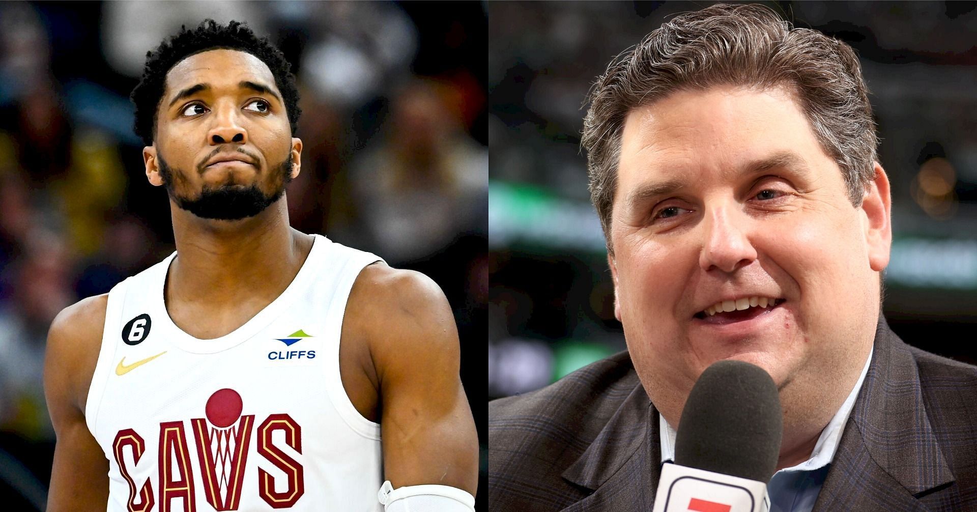 Cleveland Cavaliers star shooting guard Donovan Mitchell and ESPN analyst Brian Windhorst