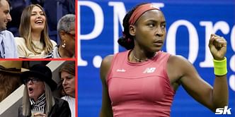 Maria Sharapova, Monica Seles, Nicole Kidman, Diane Keaton and other celebrities attend US Open final between Coco Gauff and Aryna Sabalenka