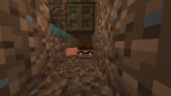 Players can now crawl through spaces that are only one block tall and wide in Minecraft Bedrock Edition (Image via Mojang)