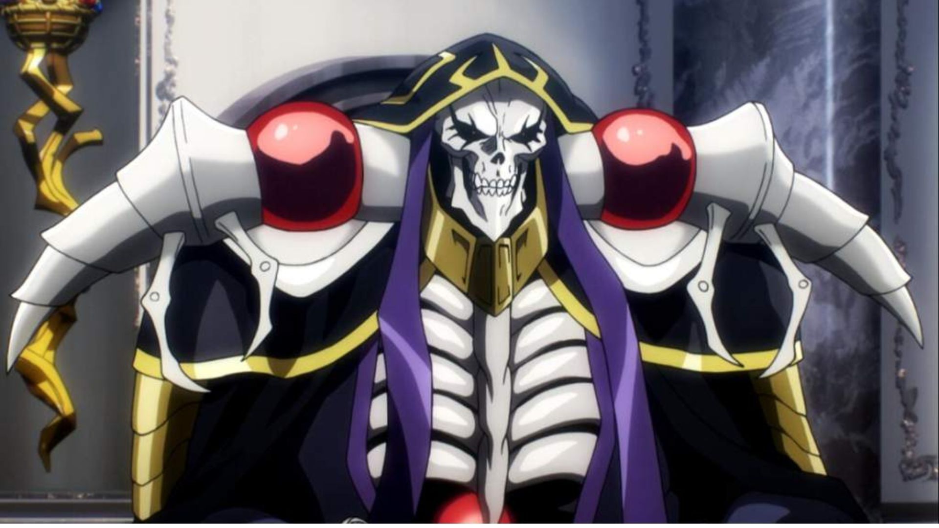 Ainz ooal gown (Image via Studio Madhouse)